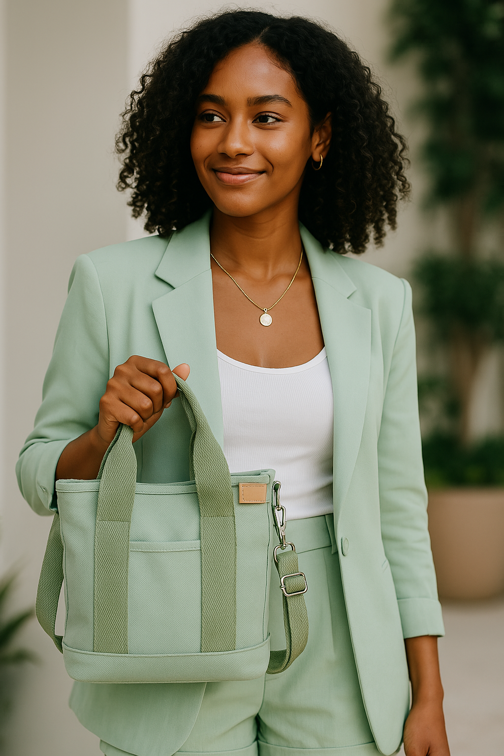 Hannah | Trendy Canvas Shopper