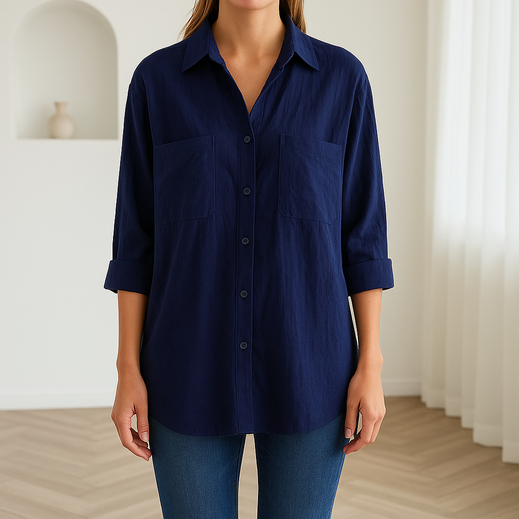 Alisha | Comfortabele Linnen Dames Blouse