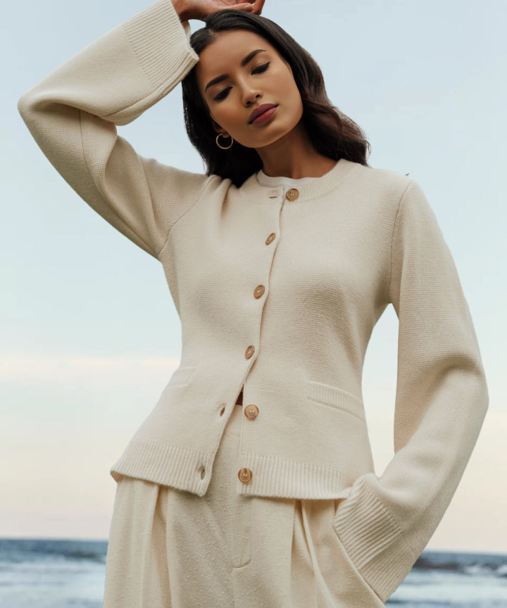 Cora | Weicher Cardigan mit luxuriösem Aussehen