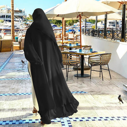 Khadija | Abaya Set met Hoofddoek
