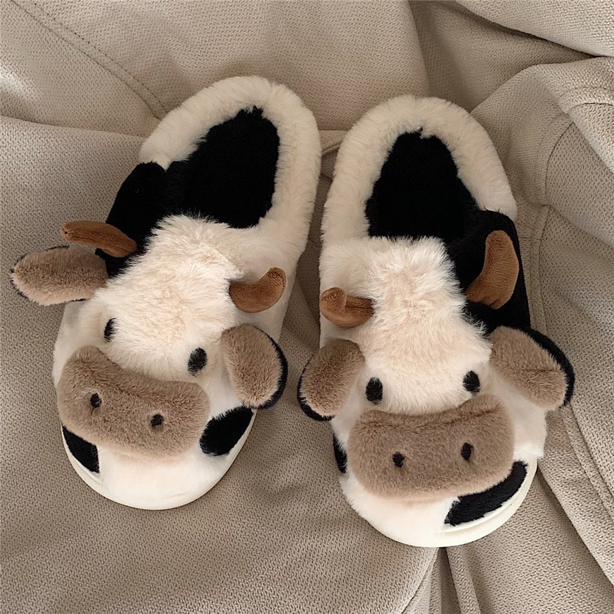 Amalia | Flauschige Tierpantoffeln