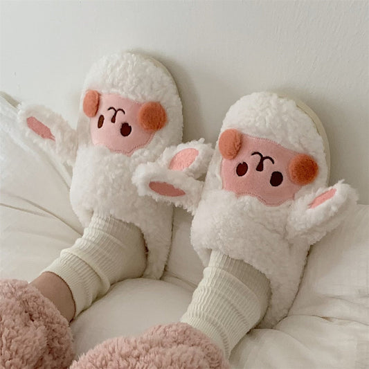 Amalia | Flauschige Tierpantoffeln