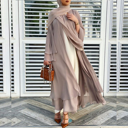 Khadija | Abaya Set met Hoofddoek