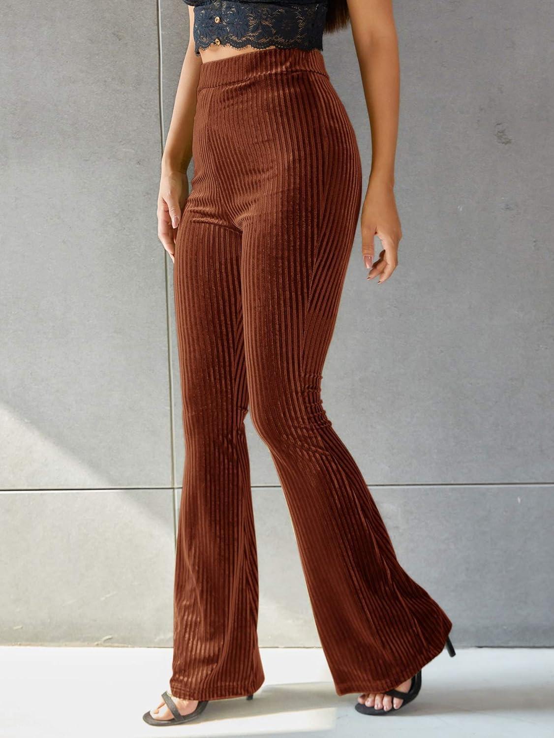 Aimy | Uitlopende Corduroy Broek voor Dames