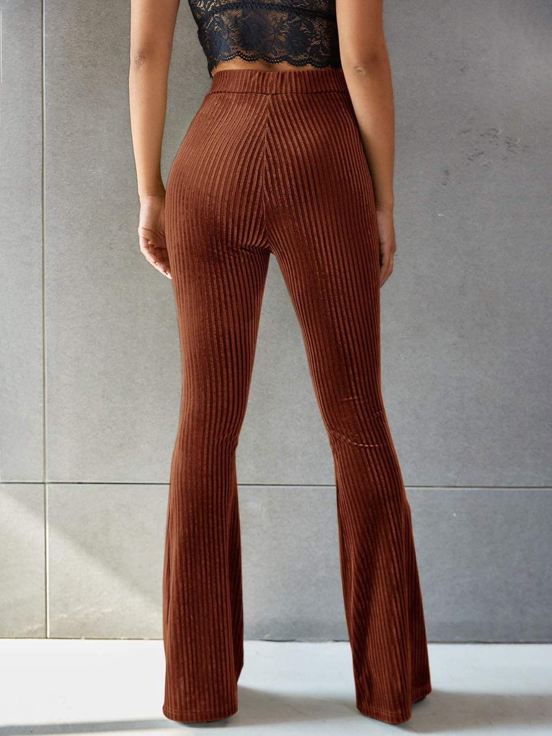 Aimy | Uitlopende Corduroy Broek voor Dames