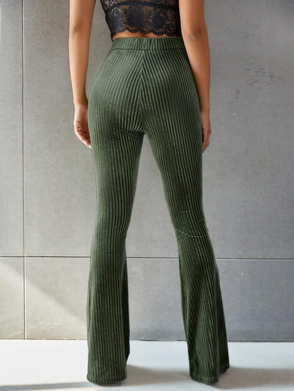 Aimy | Uitlopende Corduroy Broek voor Dames