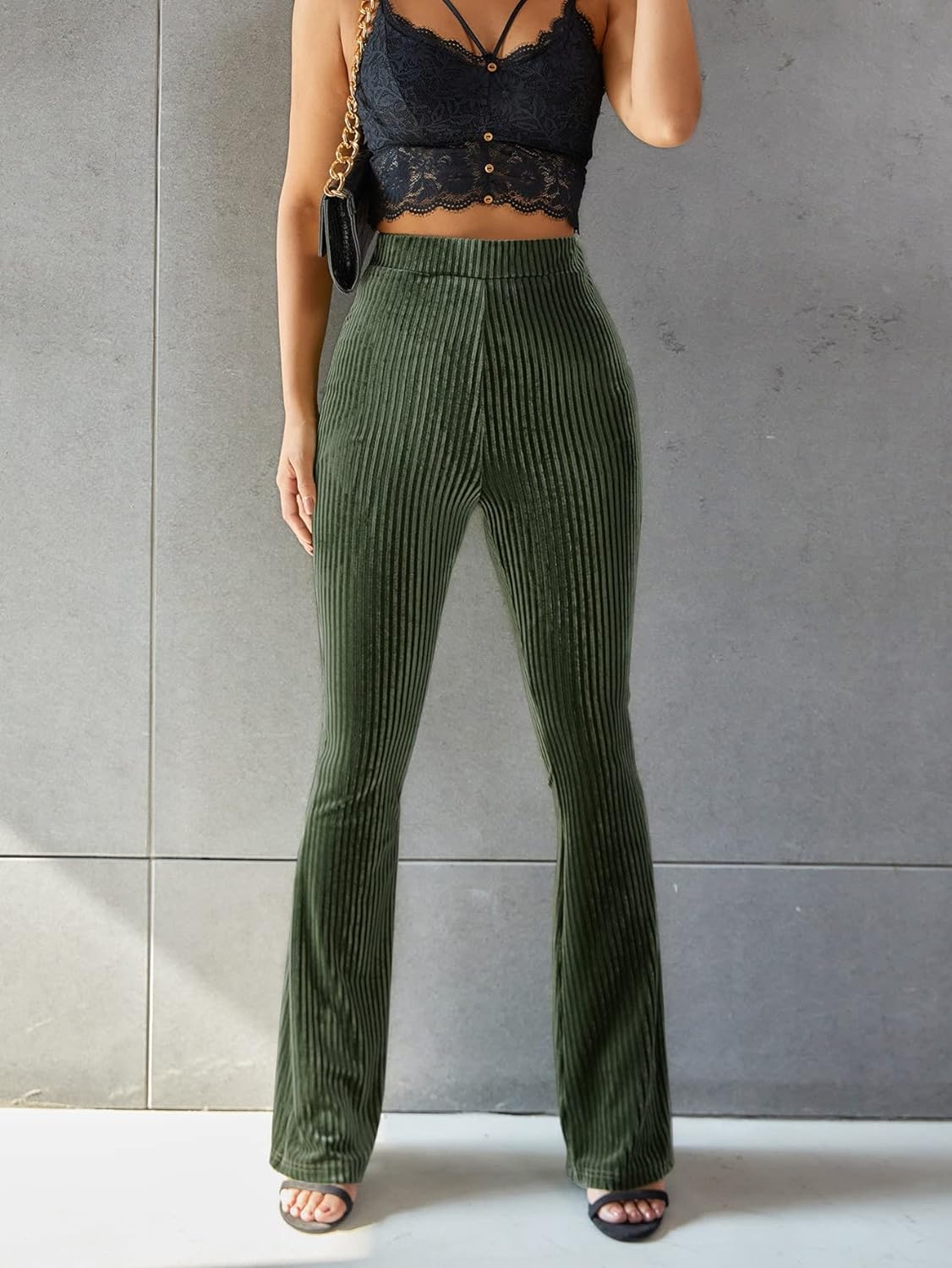 Aimy | Uitlopende Corduroy Broek voor Dames