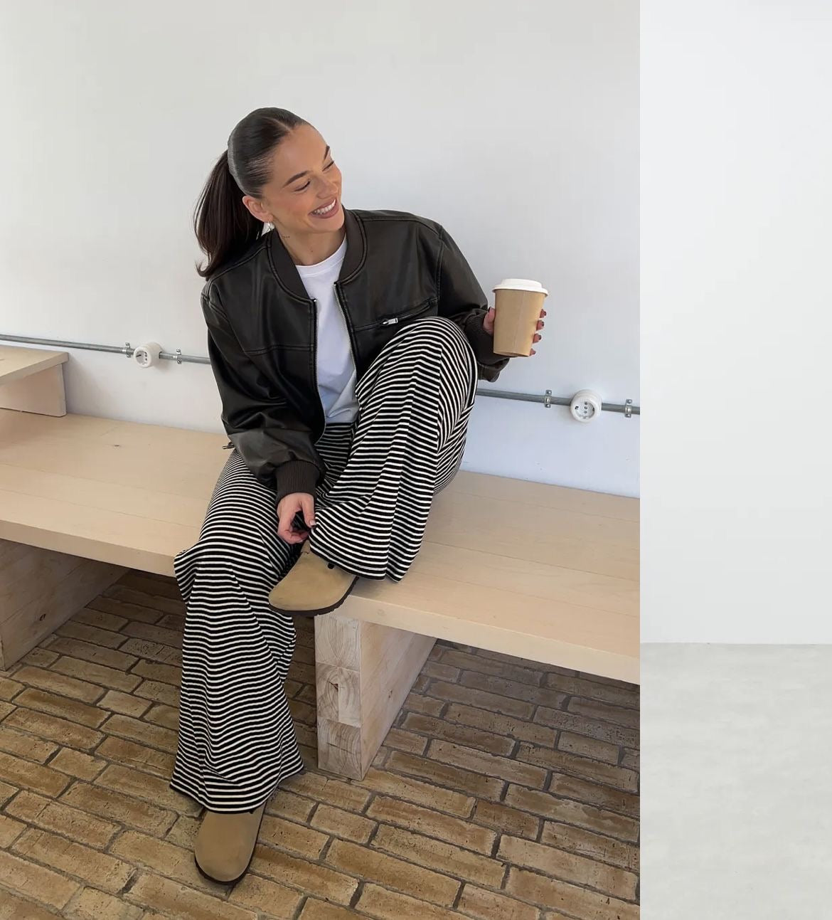 Meirina | Striped Pants