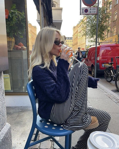 Meirina | Striped Pants