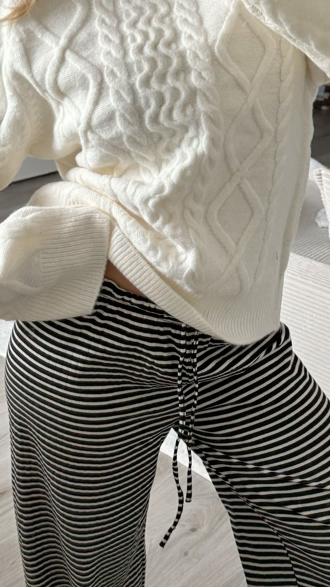 Meirina | Striped Pants