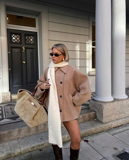 Alinna | Oversized wool coat