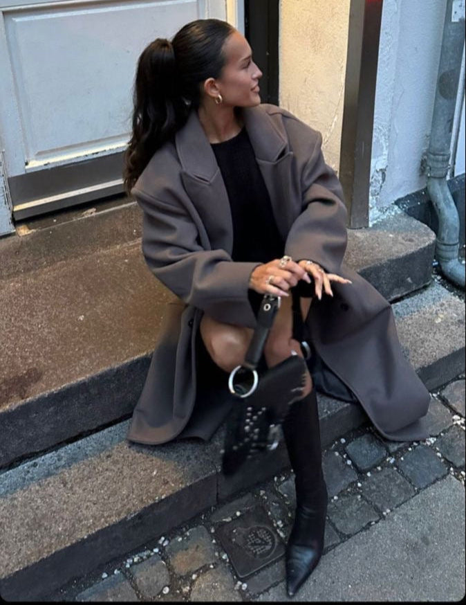 Miralys | Lange oversized jas