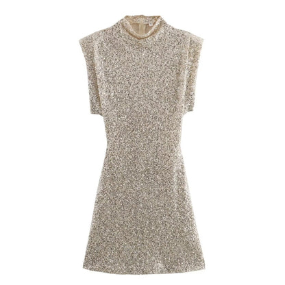 GRACE | comfy dress met pailletten