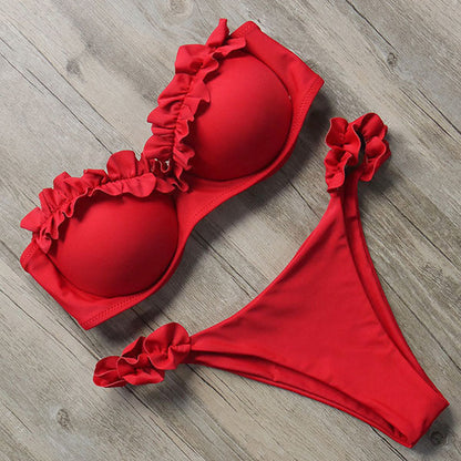 Zoé | Ruffle Push-Up Bikini