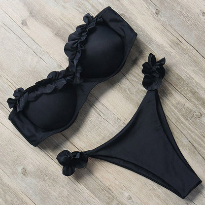 Zoé | Ruffle Push-Up Bikini