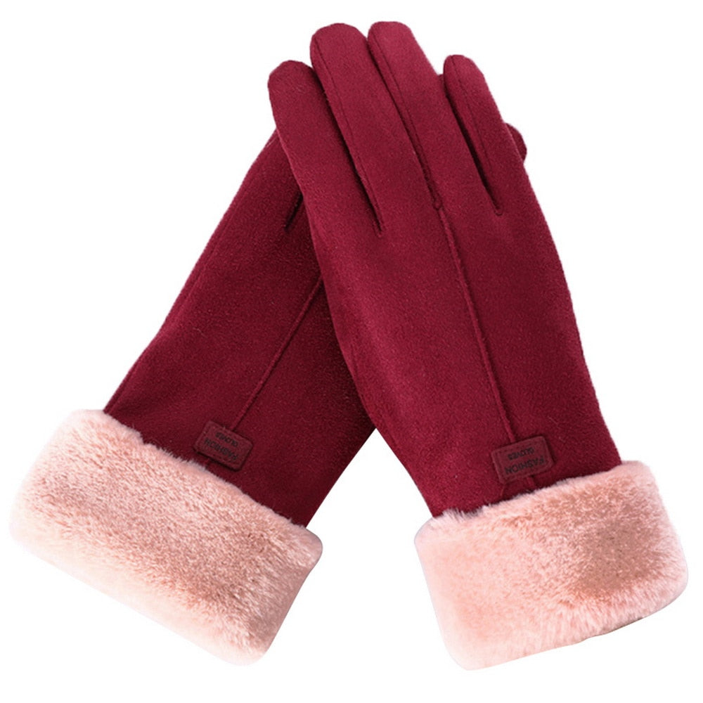 Aria | Flauschige Touchscreen-Handschuhe