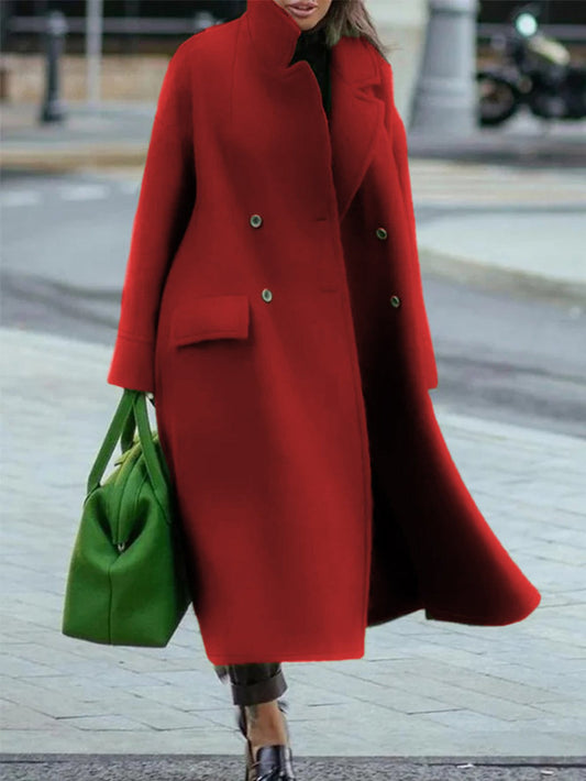Fallon Winterjas - Ontdek tijdloze elegantie en warmte met de Fallon, een stijlvolle lange jas voor dames. Perfect voor elke gelegenheid, van casual dagen tot formele evenementen. Verkrijgbaar in vier prachtige kleuren (rood, grijs, bruin, blauw) en maten S-3XL. Gemaakt van hoogwaardige materialen voor comfort en een gepolijste uitstraling. Upgrade je wintergarderobe vandaag met de Fallon en ervaar ongeëvenaard comfort en veelzijdigheid. Bestel nu!