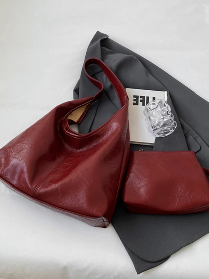 Ondina | PU Leder Schultertasche