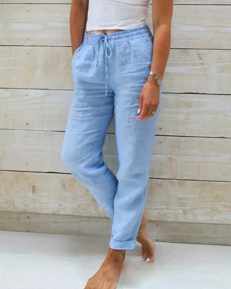 Carmela | linnen broek voor dames