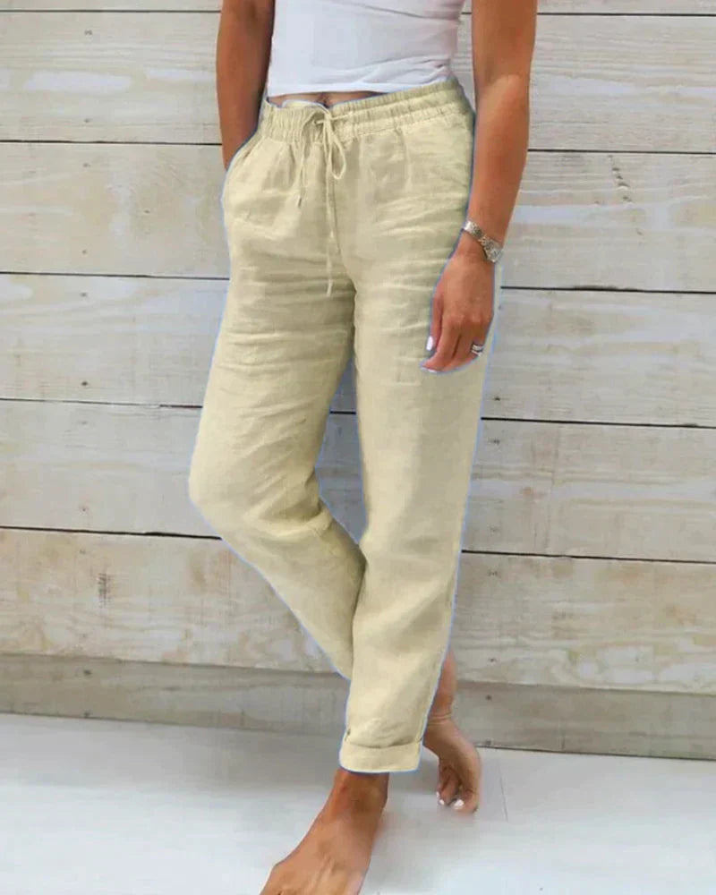 Carmela | linnen broek voor dames
