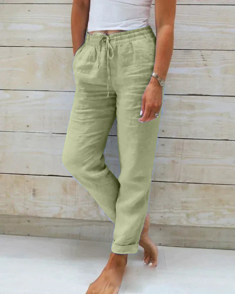 Carmela | linnen broek voor dames