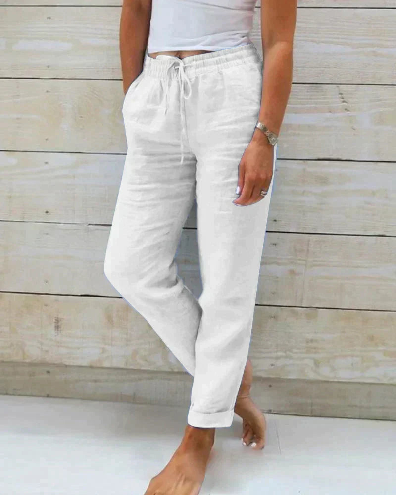 Carmela | linnen broek voor dames