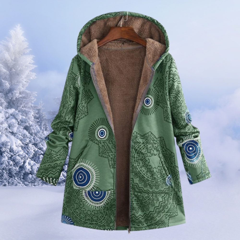 Althea Wintertop - Comfortabele en stijlvolle top met een elegant bloemendesign, perfect voor koude dagen. Gemaakt van zachte en warme materialen zoals katoen en polyester, met een veelzijdig ontwerp geschikt voor binnen- en buitenactiviteiten. Verkrijgbaar in donkerblauw, roze, oranje, zwart, blauw, groen, beige, rood en geel, en maten XS-2XL. Combineer warmte en stijl met de Althea Wintertop. Bestel nu en upgrade je wintergarderobe!