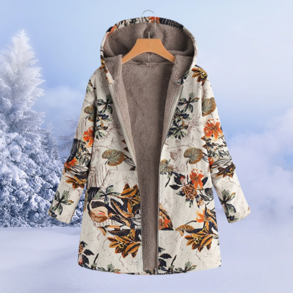Althea Wintertop - Comfortabele en stijlvolle top met een elegant bloemendesign, perfect voor koude dagen. Gemaakt van zachte en warme materialen zoals katoen en polyester, met een veelzijdig ontwerp geschikt voor binnen- en buitenactiviteiten. Verkrijgbaar in donkerblauw, roze, oranje, zwart, blauw, groen, beige, rood en geel, en maten XS-2XL. Combineer warmte en stijl met de Althea Wintertop. Bestel nu en upgrade je wintergarderobe!