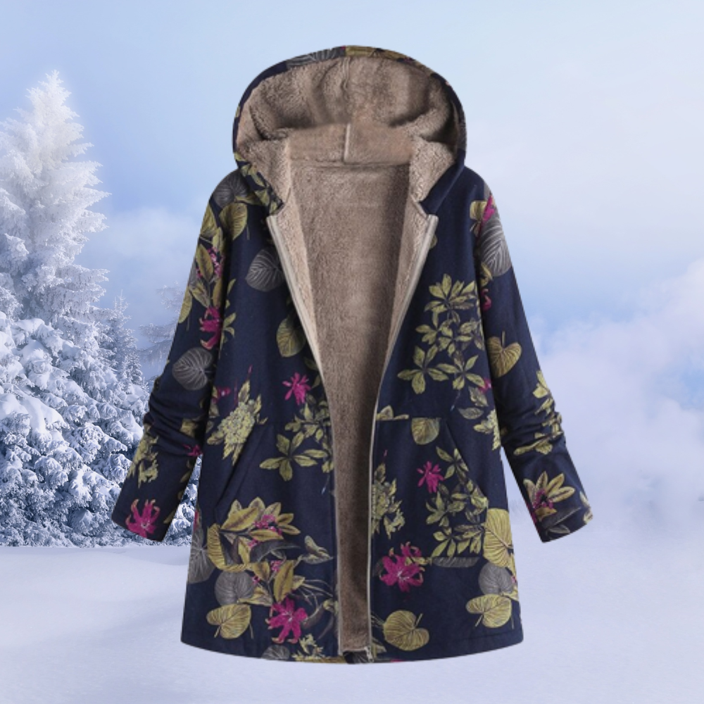 Althea Wintertop - Comfortabele en stijlvolle top met een elegant bloemendesign, perfect voor koude dagen. Gemaakt van zachte en warme materialen zoals katoen en polyester, met een veelzijdig ontwerp geschikt voor binnen- en buitenactiviteiten. Verkrijgbaar in donkerblauw, roze, oranje, zwart, blauw, groen, beige, rood en geel, en maten XS-2XL. Combineer warmte en stijl met de Althea Wintertop. Bestel nu en upgrade je wintergarderobe!