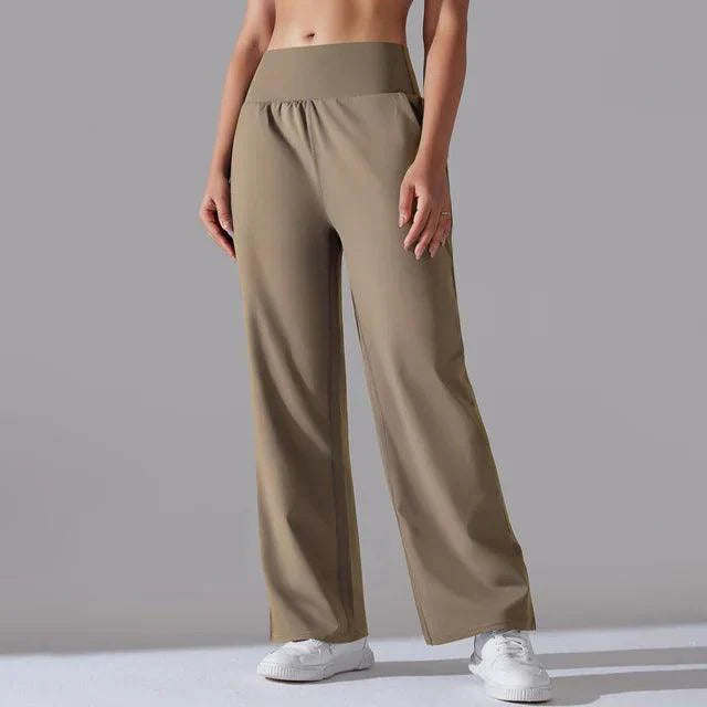 Jasmijn | High Waist Losse Fit Yoga Broek Dames