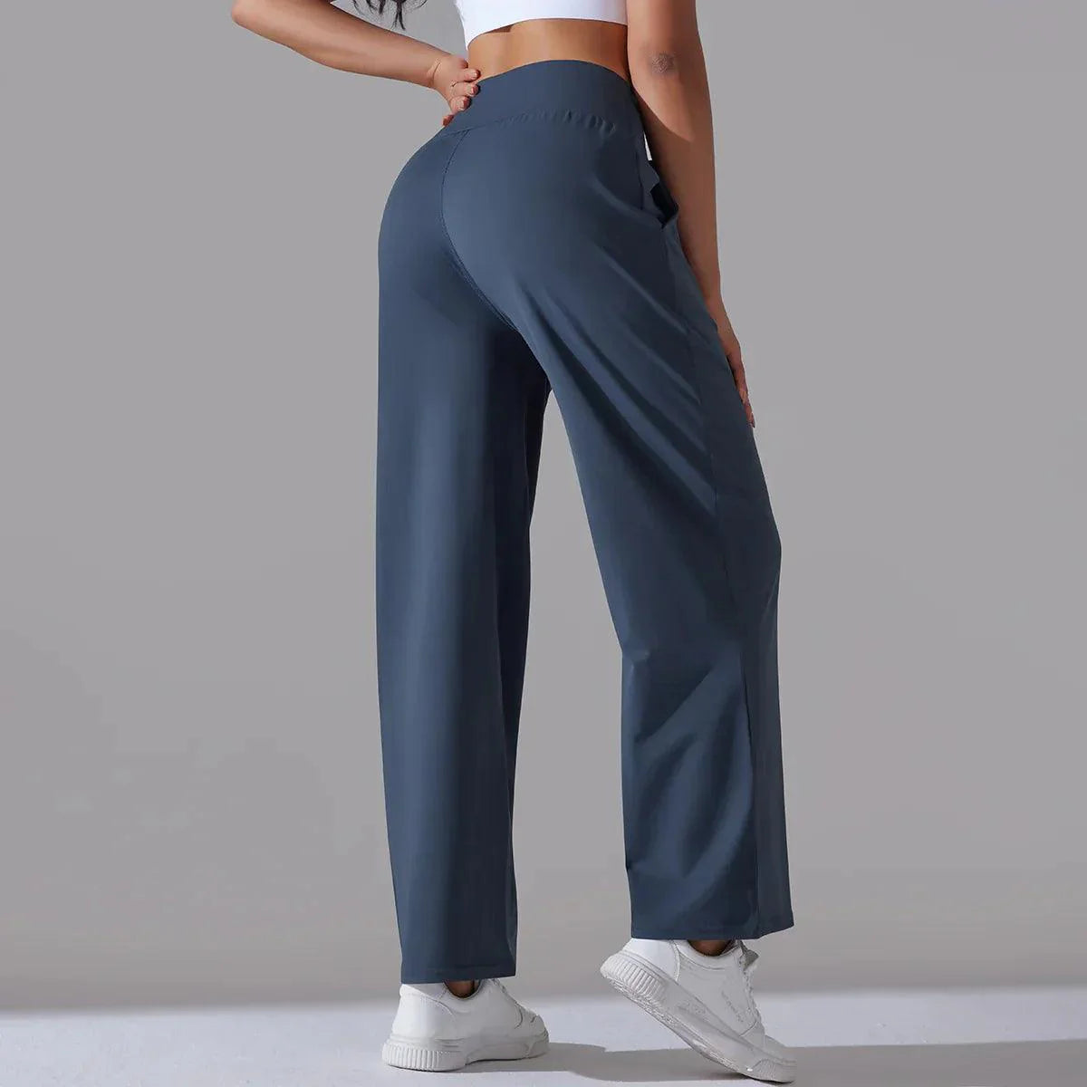 Jasmijn | High Waist Losse Fit Yoga Broek Dames