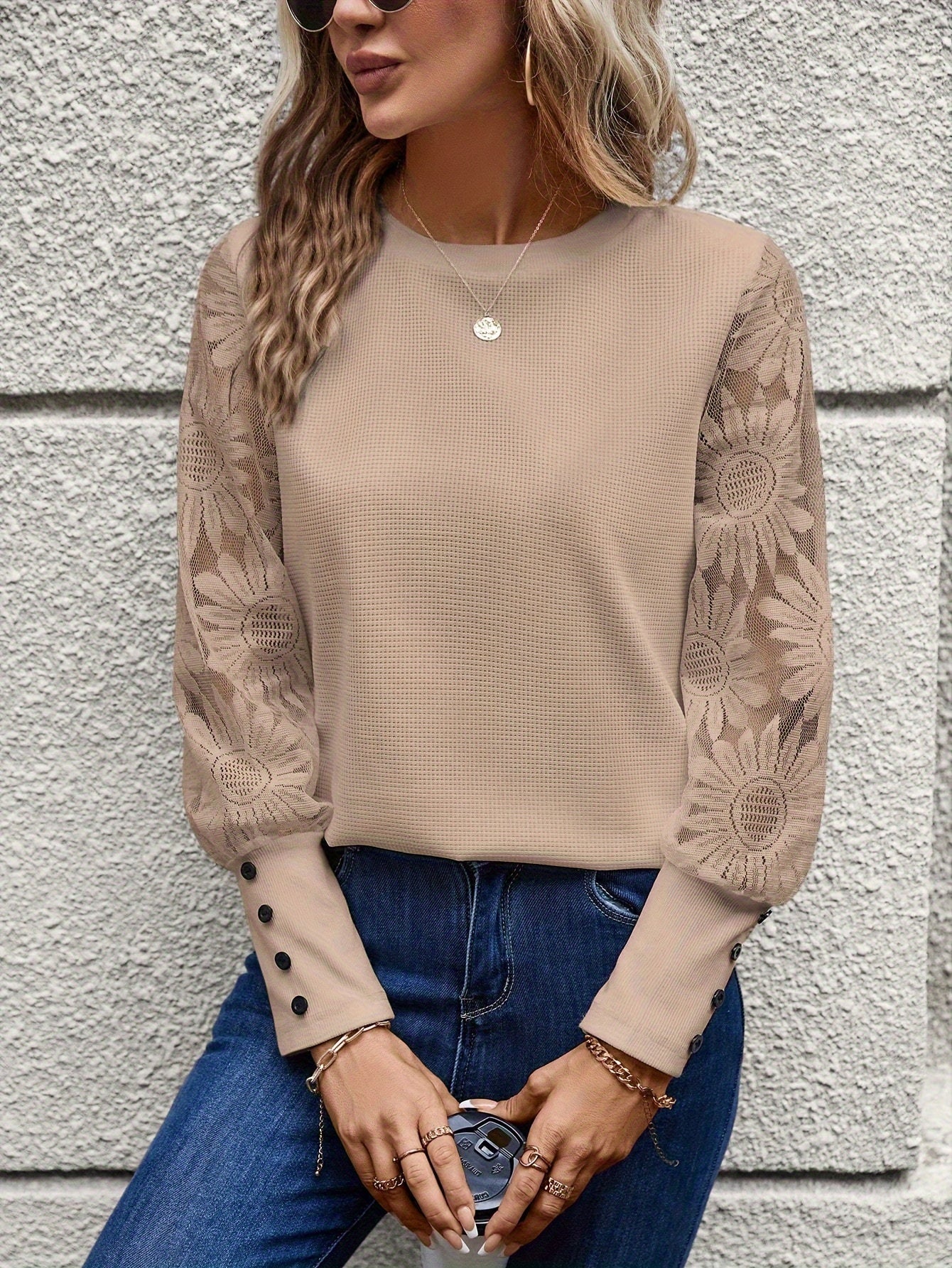 Alix - Kanten Blouse voor Vrouwen