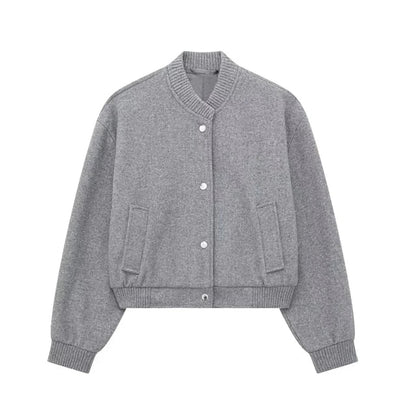 Bernice | Gekürzte Varsity-Jacke