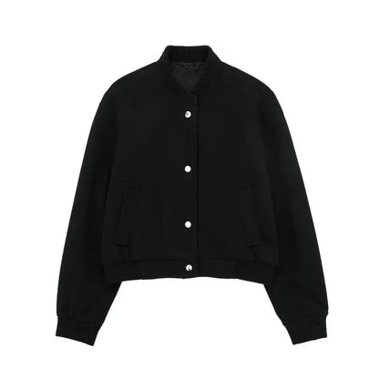 Bernice | Gekürzte Varsity-Jacke