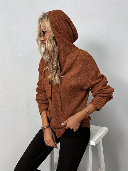 Halina - Lange Mouw Vest voor Vrouwen