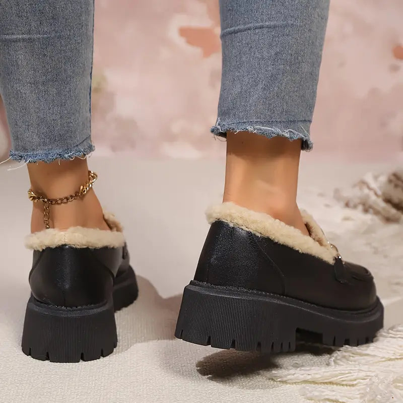 Lucienne - Loafers Met Ketting Voor Vrouwen