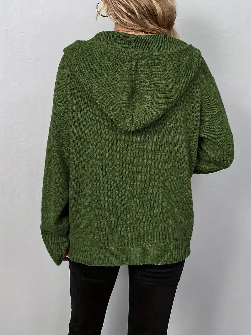 Halina - Lange Mouw Vest voor Vrouwen