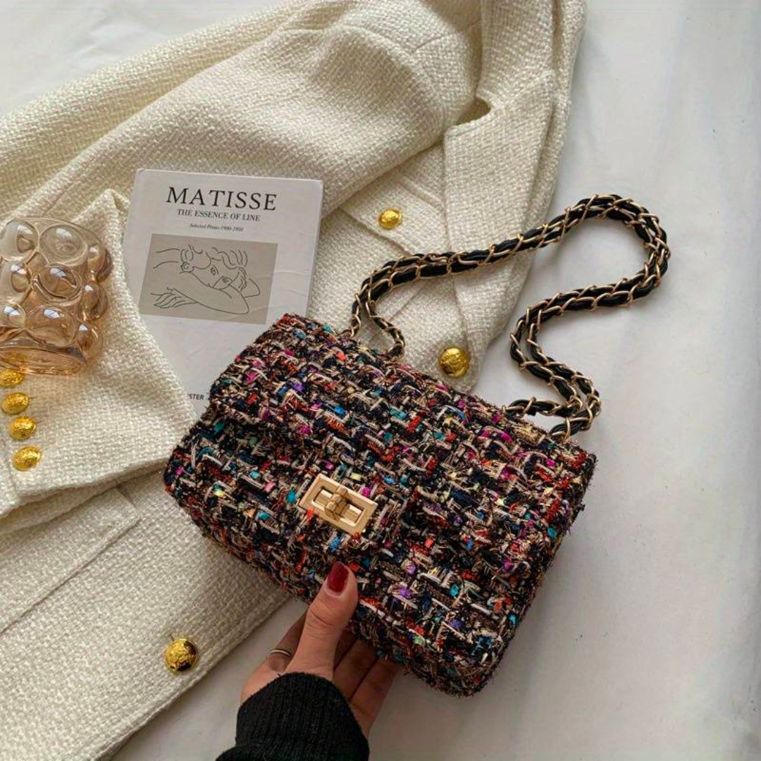 Galiana - Elegante Schultertasche mit Kette