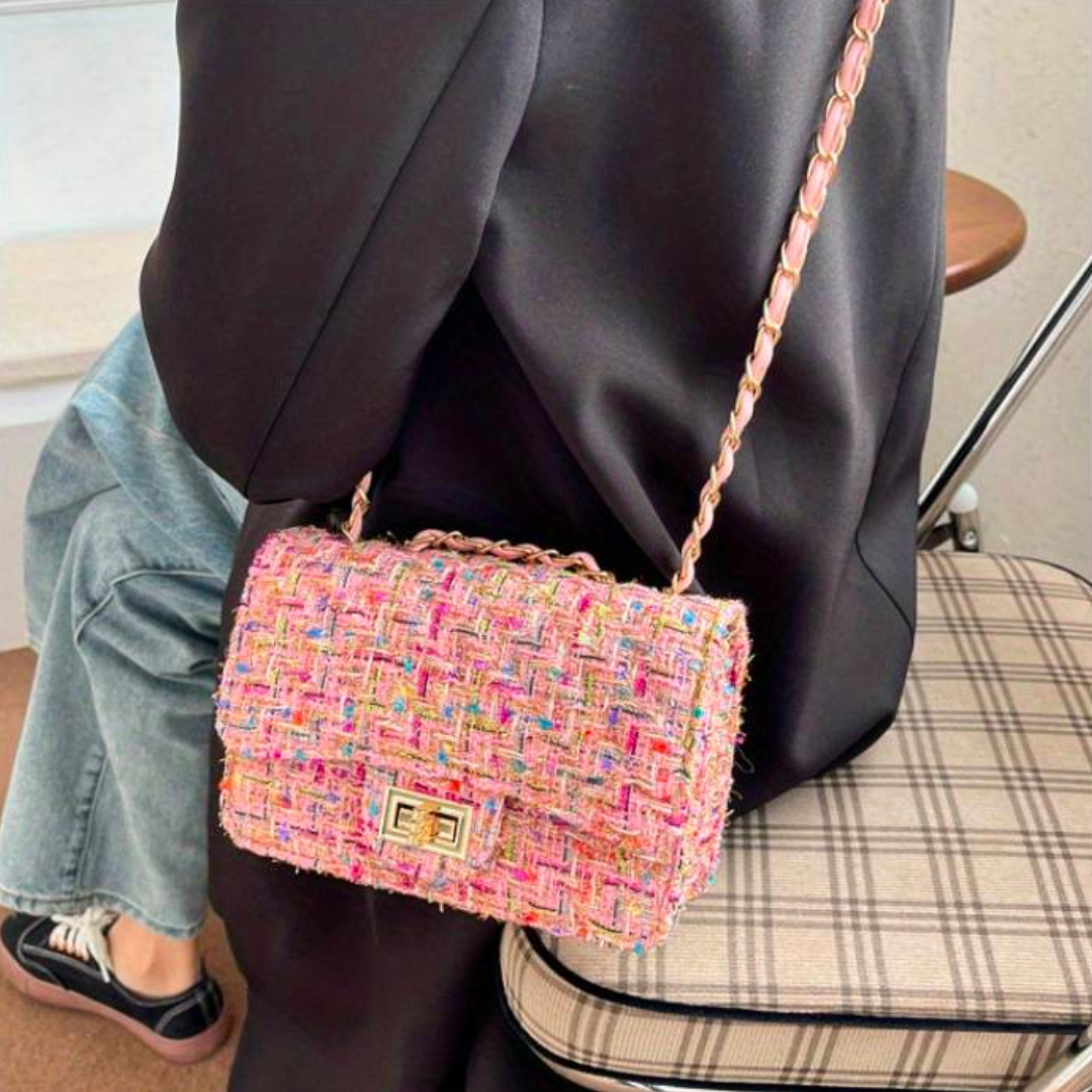 Galiana - Elegante Schultertasche mit Kette