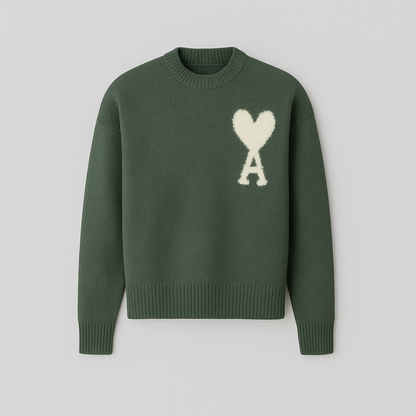 Anely | Pullover Herzmuster