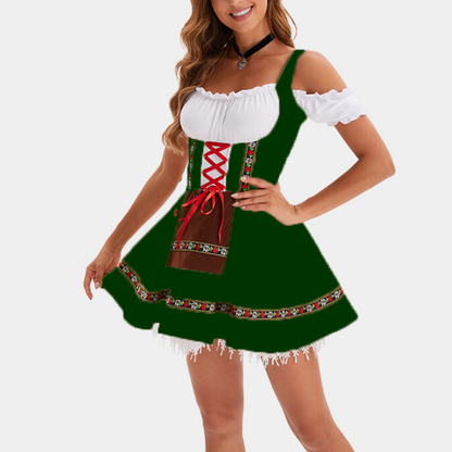 De perfecte zomerse Dirndl jurk voor dames met Oktoberfest