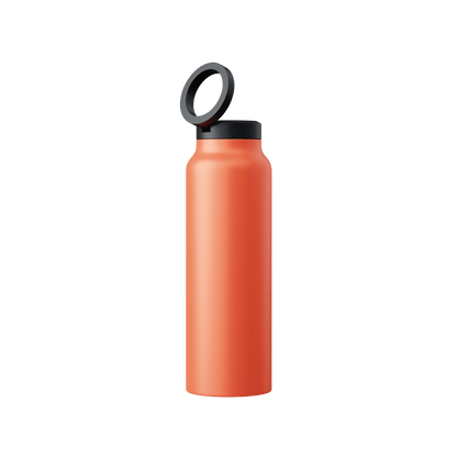 Magflask | RVS Drinkfles met MagSafe Telefoonhouder