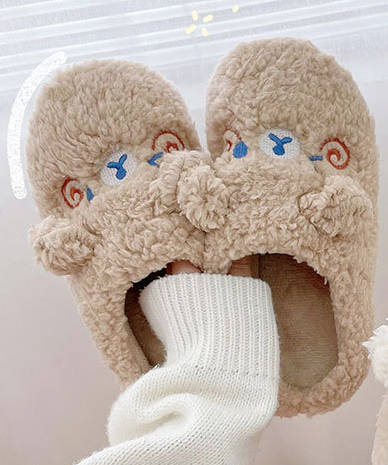 Amalia | Flauschige Tierpantoffeln
