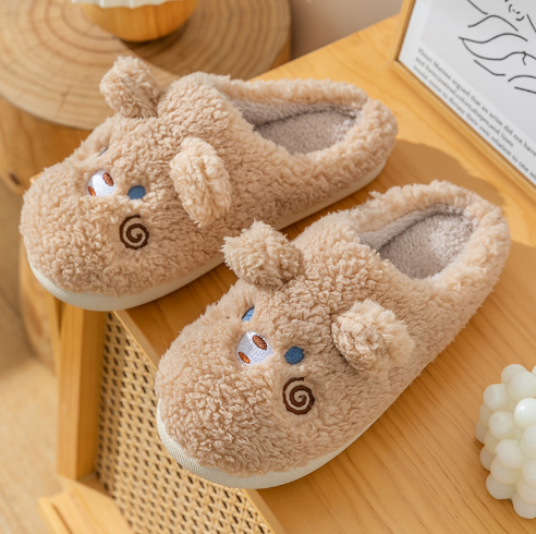 Amalia | Flauschige Tierpantoffeln