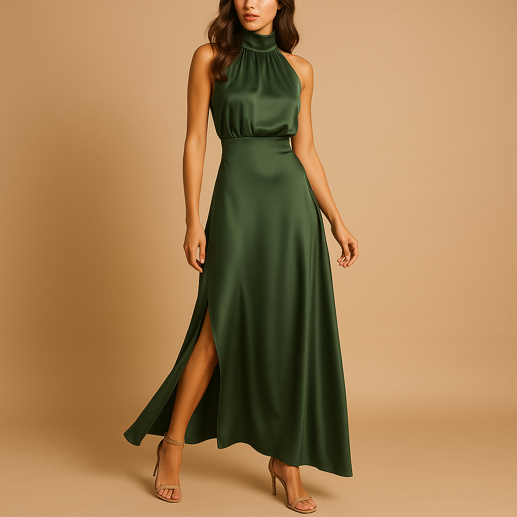 Judith | Maxi-jurk met hoge split