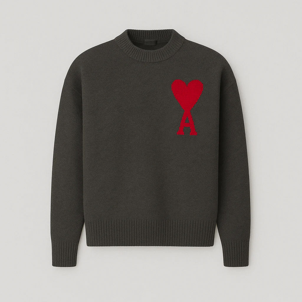 Anely | Pullover Herzmuster